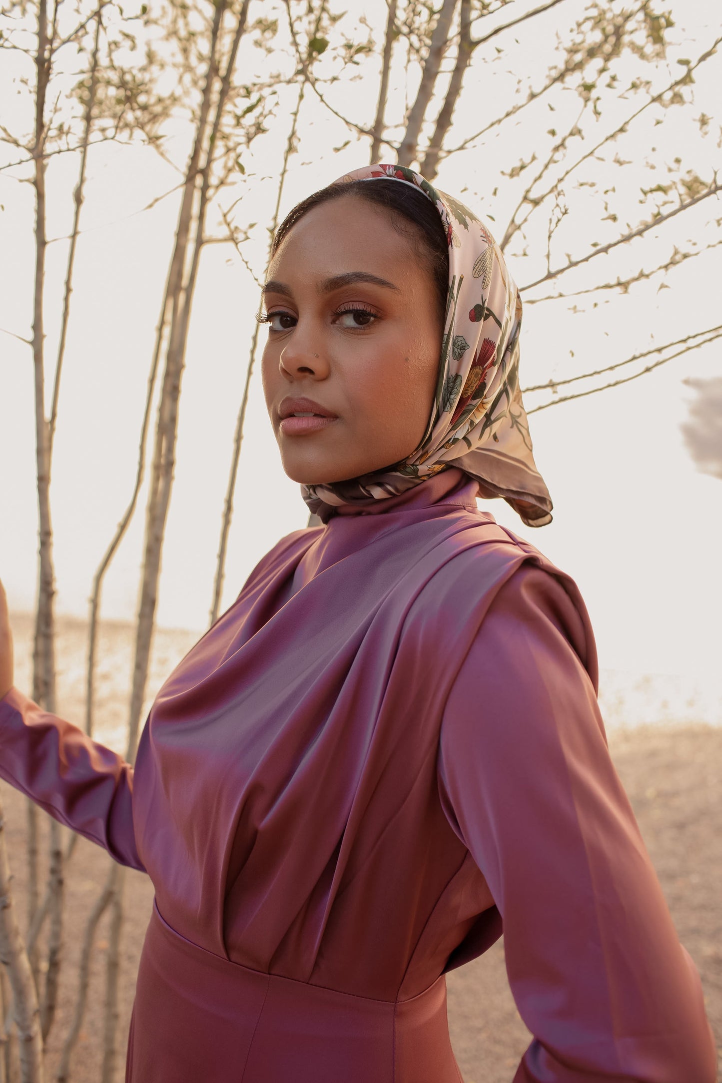 The Royal Cowl - Berry
