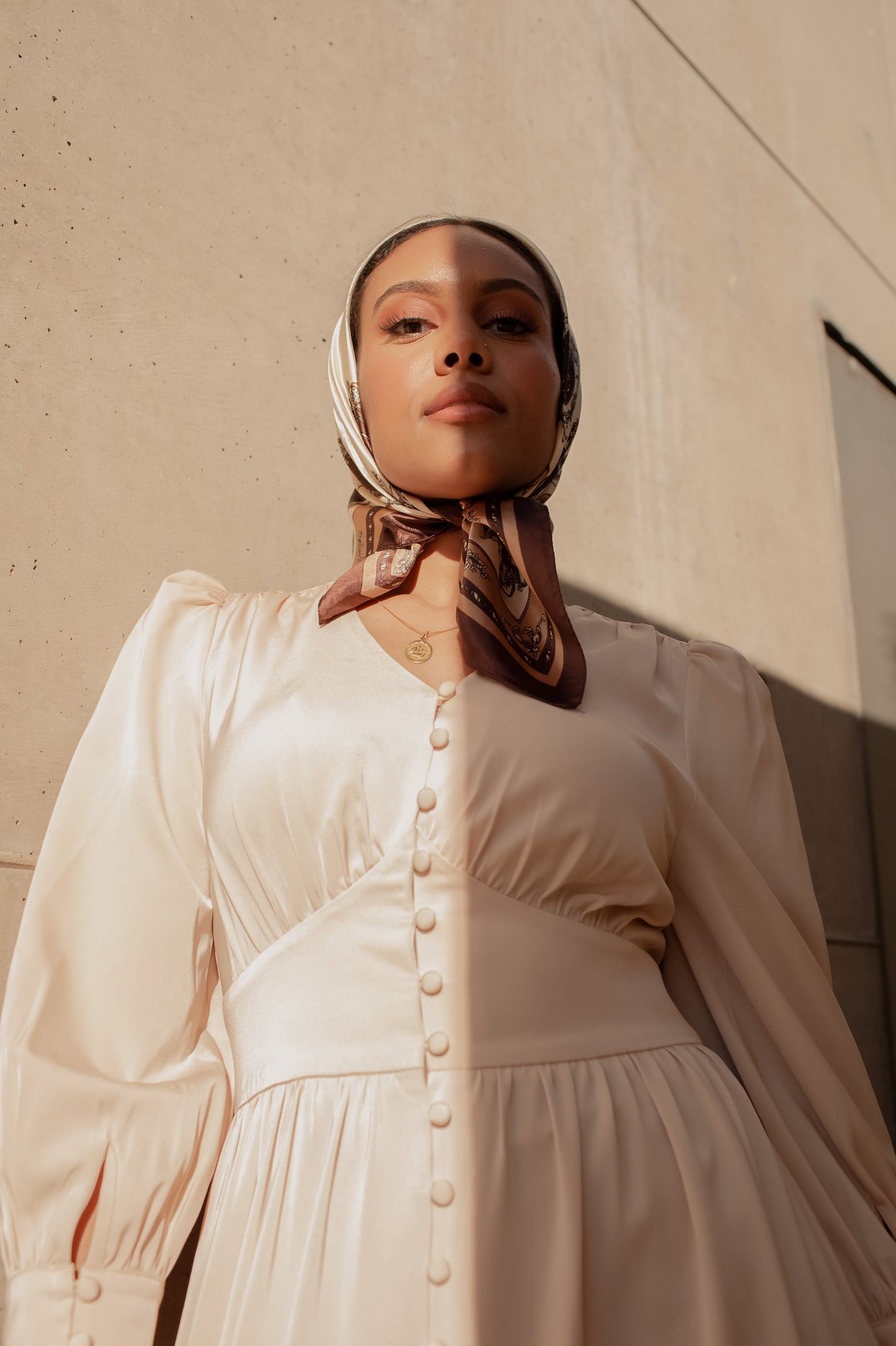 le chic Button Maxi - Pearl
