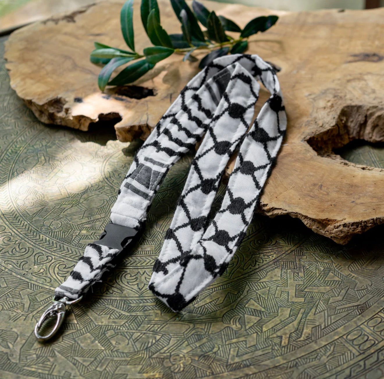 HandMade Palestine Keffiyeh Landyard