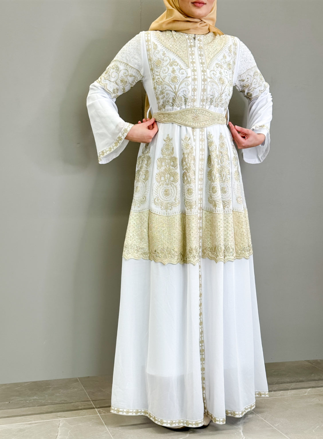 Arabian Princess Dress - White