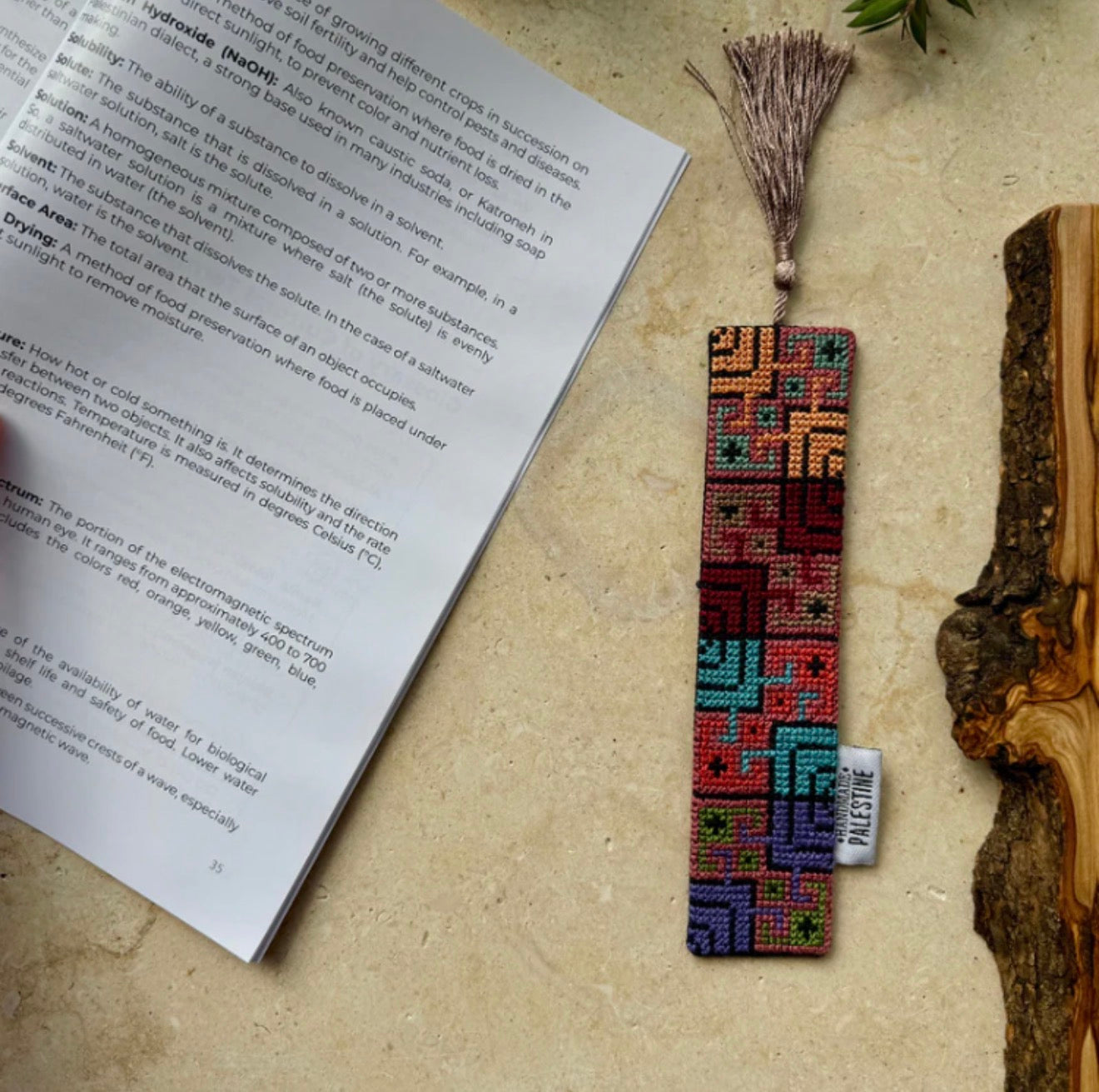 Hand Made Palestine Bookmark