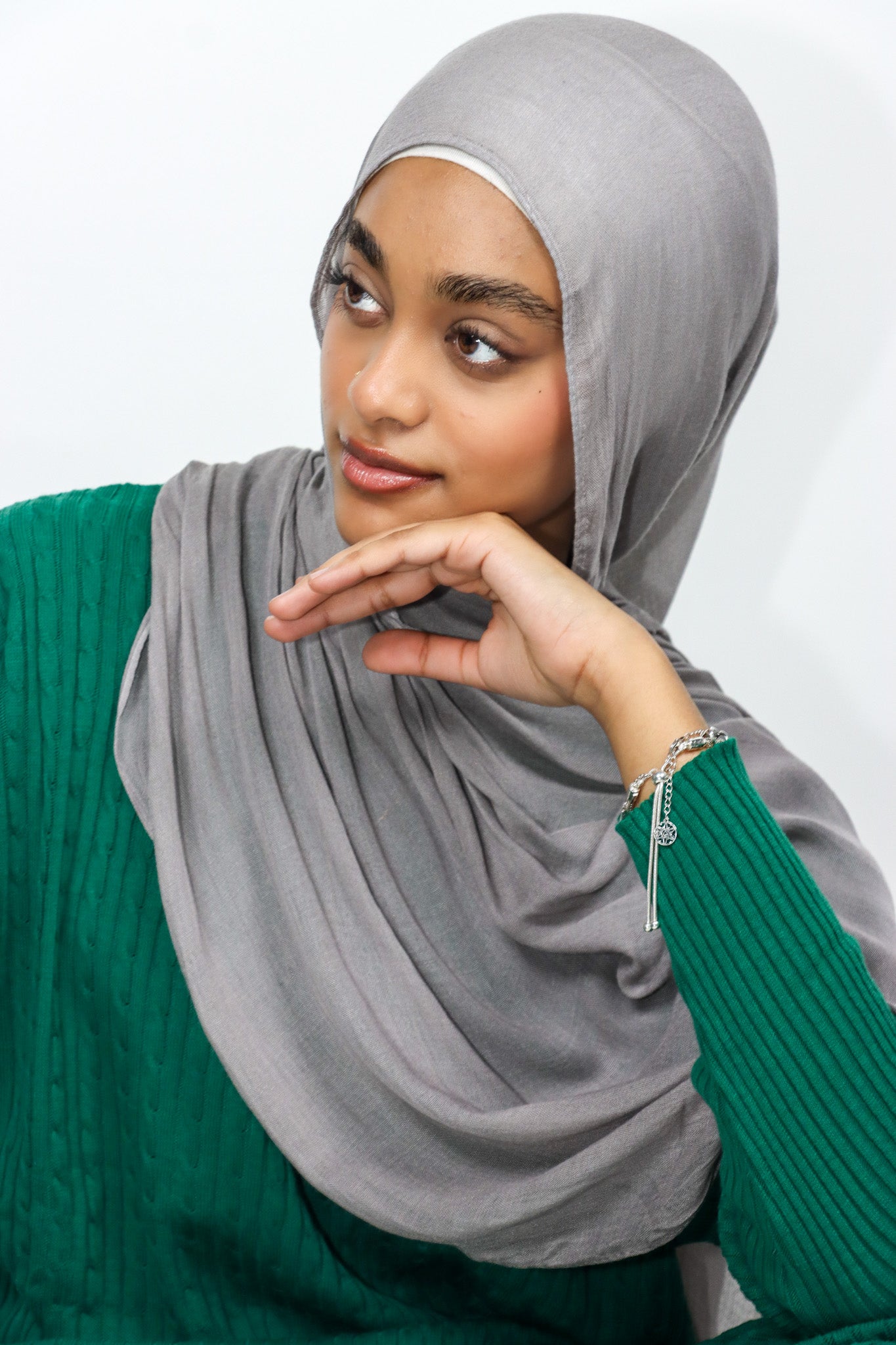 Knit Sweater Set - Emerald