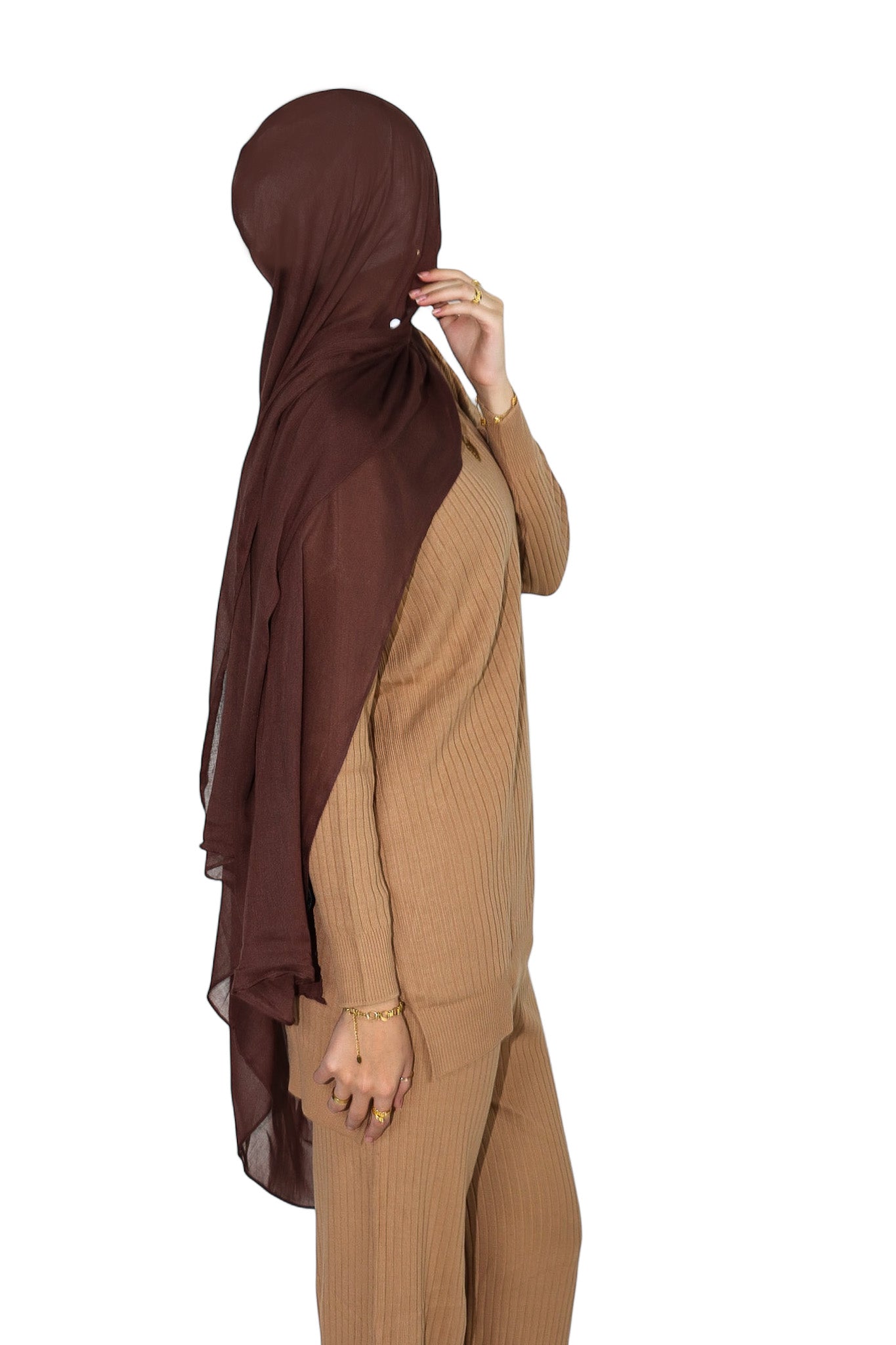 Front Pocket Knit Set - Camel