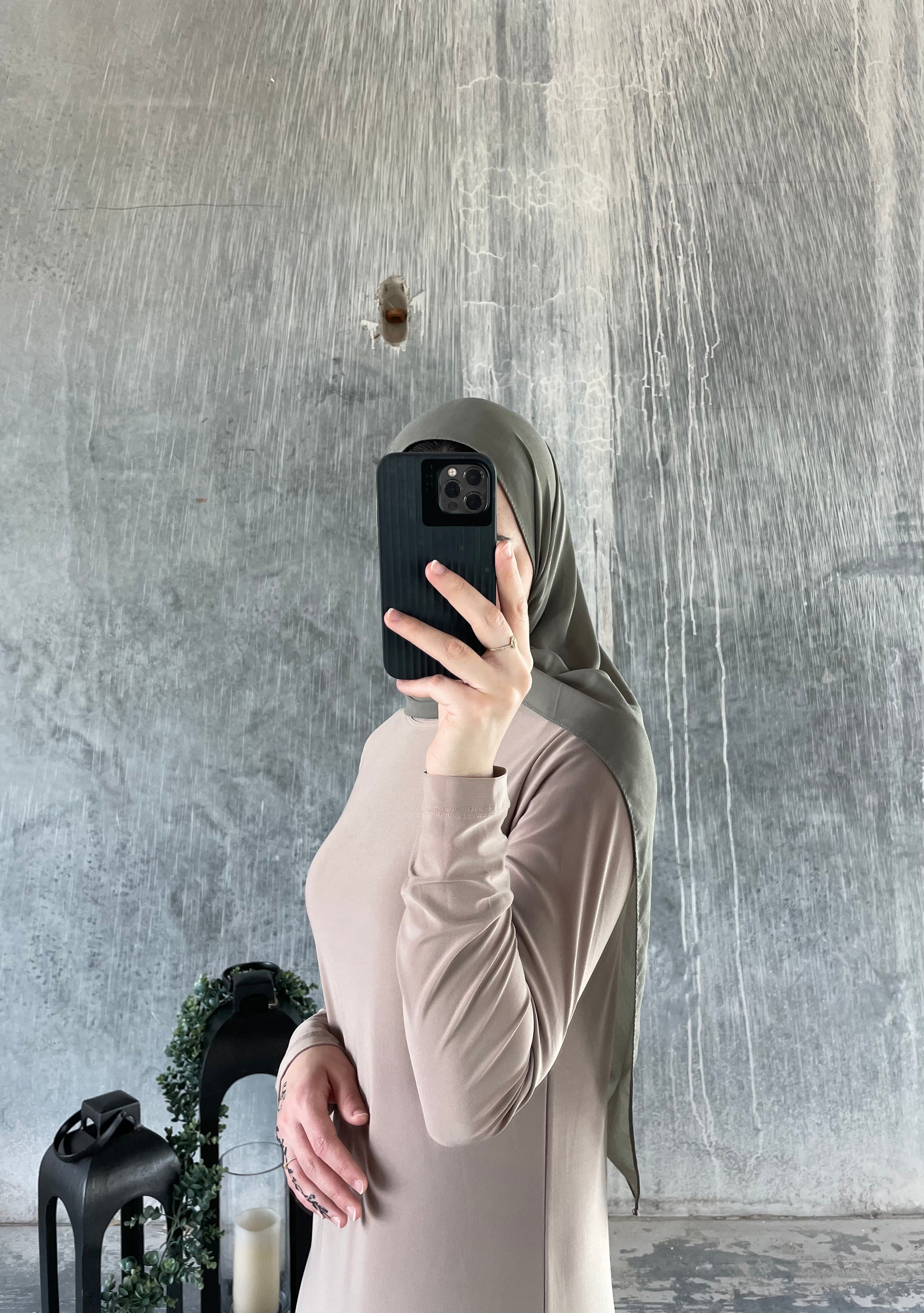 Basic Maxi Dress - Beige